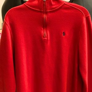 Boy long sleeve polo